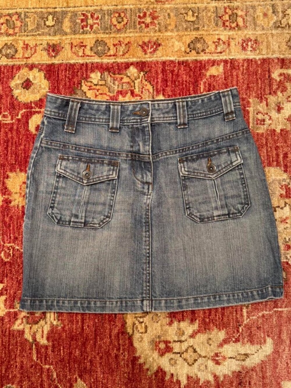 Y2K Jean Mini Skirt